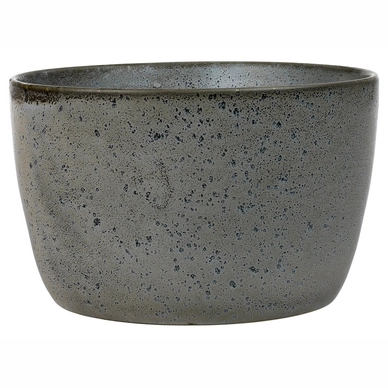 Bowl Bitz Stoneware Grey 20 x 12.5 cm