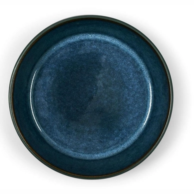 Soup Plate Bitz Black Dark Blue 18 cm