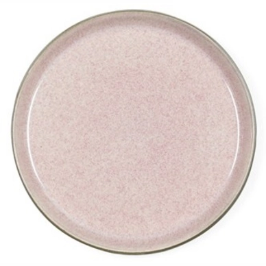 Assiette Bitz Grey Light Pink 27 cm