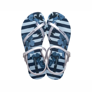 Slipper Ipanema Women Fashion Sandal Blue Silver