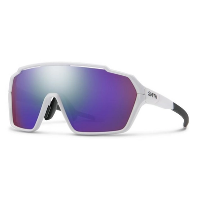 Zonnebril Smith Shift MAG White/ Chromapop Violet Mirror
