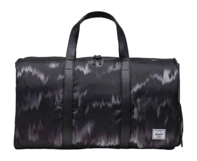 Reistas Herschel Novel Duffle Blurred Ikat Black