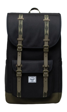Rucksack Herschel Little America Black/Ivy Green
