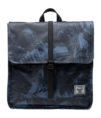 Rucksack Herschel City Mid-Volume Weather Resistant Steel Blue Shale Rock