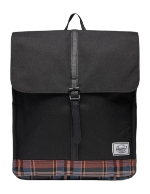 Rugzak Herschel City Black Winter Plaid