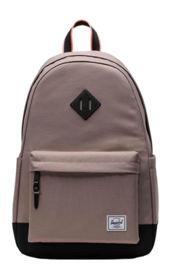 Rugzak Herschel Heritage Taupe Gray Black Shell Pink