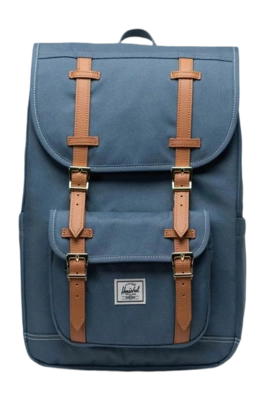 Sac à Dos Herschel Little America Mid Blue Mirage White Stitch