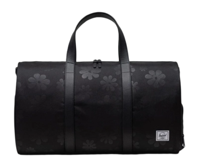 Reistas Herschel Novel Duffle Black Floral Sun