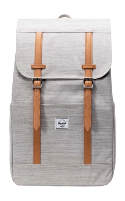 Sac à Dos Herschel Retreat Light Grey Crosshatch