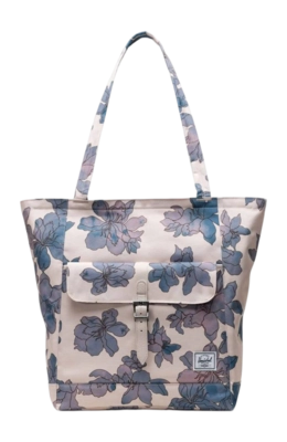 Tote bag Herschel Retreat Tote Moonbeam Floral Waves '24