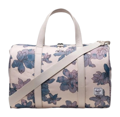 Reistas Herschel Novel Carry On Duffle Moonbeam Floral Waves