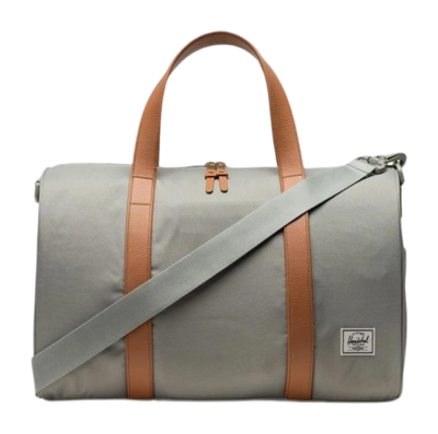 Reistas Herschel Novel Carry On Duffle Seagrass White Stitch