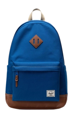 Rucksack Herschel Heritage True Blue Tan White Stitch 24L