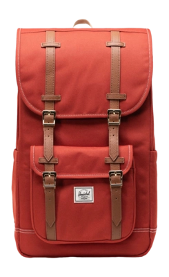 Sac à Dos Herschel Little America Red Ocre White Stitch 30L
