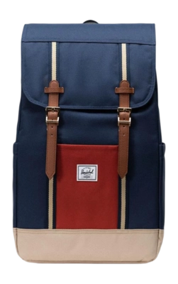 Rugzak Herschel Retreat Black Iris Red Ochre Twill 23L