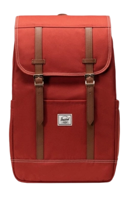 Sac à Dos Herschel Retreat Red Ochre White Stitch 23L