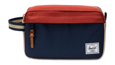 Travel Kit Herschel Chapter Black Iris Red Ochre Twill 5L