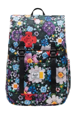 Rucksack Herschel LEGO Retreat Small Backpack Black / Garden Floral