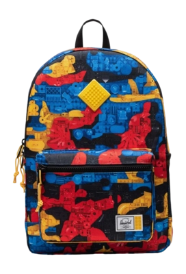 Rucksack Herschel LEGO Heritage Youth Backpack Black / Multi Scavenger Hunt Brick
