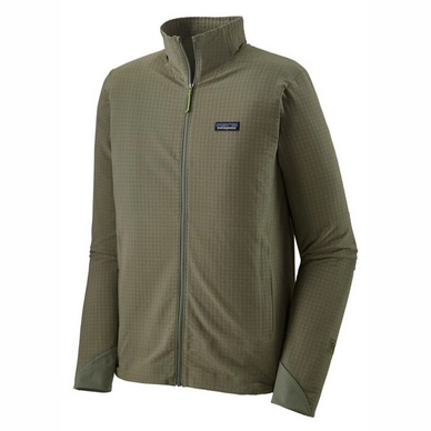 Jas Patagonia Men R1 TechFace Jacket Industrial Green
