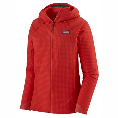 Jacket Patagonia Women's R1 TechFace Hoody Catalan Coral