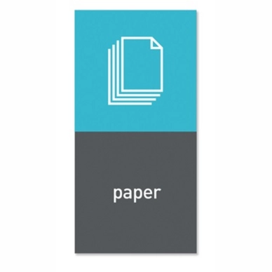 Magneetsticker Simplehuman Papier Grijs