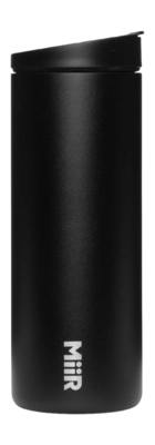 Reisfles MiiR Flip Traveler Black 473ml