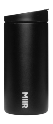 Reisfles MiiR Flip Traveler Black 354ml