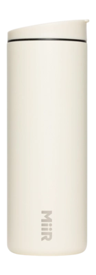 Reisfles MiiR Flip Traveler Sandstone White 473ml
