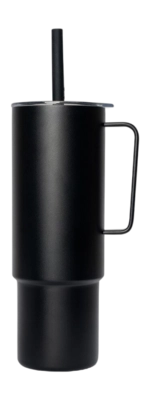 Bouteille Isotherme MiiR All Day Straw Cup Black 946ml