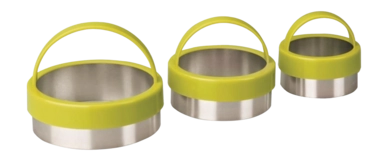 Découpoir Ibili Rond (Ensemble de 3)