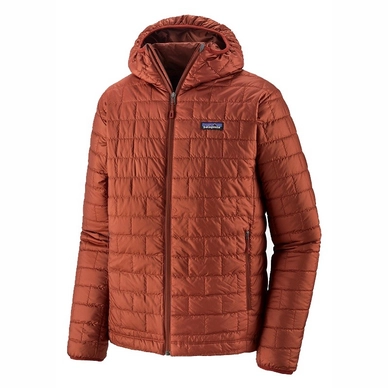 Jacket Patagonia Men's Nano Puff Hoody Barn Red
