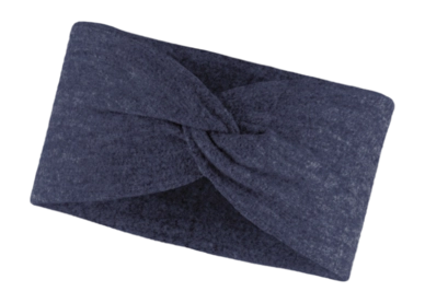 Headband Buff Unisex Merino Fleece Navy