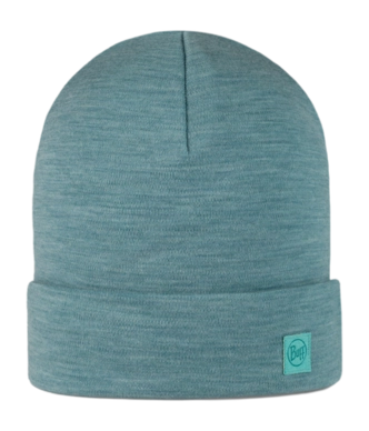 Muts Buff Unisex Merino Heavyweight Beanie Solid Pool