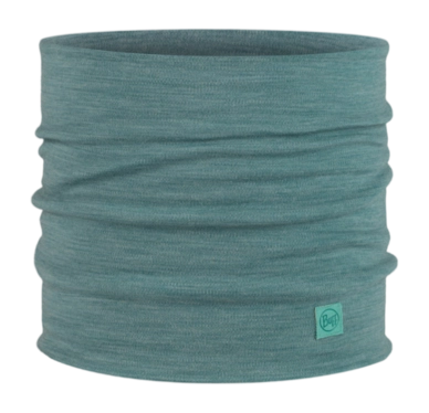Neck warmer Buff Unisex Merino Heavyweight Solid Pool