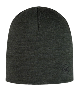 Beanie Buff Unisex Merino Midweight Solid Bark