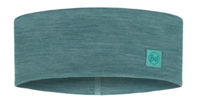 Bandeau Buff Unisexe Merino Wide Headband Solid Pool