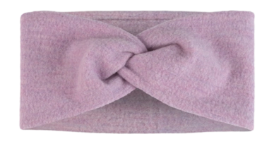 Kopf-Schweißband Buff Merino Fleece Headband Unisex Lilac Sand