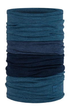 Neck Warmer Buff Unisex Merino Move Denim