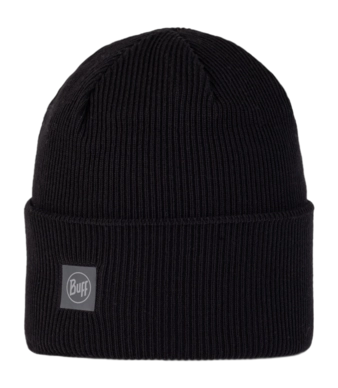 Bonnet Buff Unisexe Crossknit Solid Black
