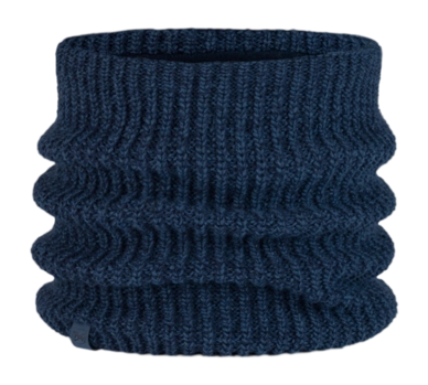 Neck Warmer Buff Unisex Knitted & Fleece Jarn Denim