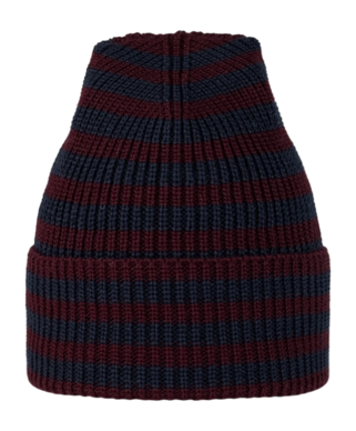 Muts Buff Kids Knitted Hat Zimic Stripes Night Blue