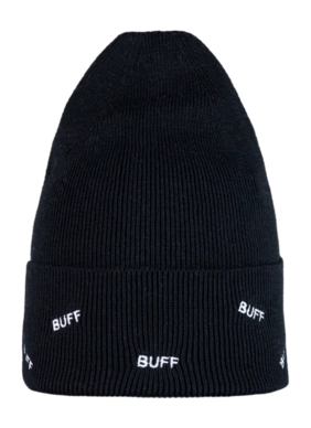 Bonnet Buff Enfant Knitted Otty Black