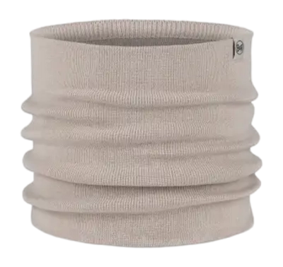 Nekwarmer Buff Knitted Lilon Birch Gray