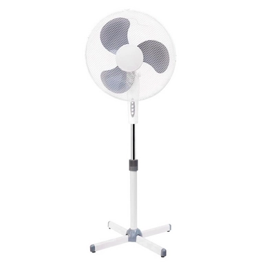 Ventilator Staand Wit
