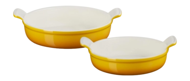 Oven Dish Le Creuset Round Nectar 20/24 cm (2-Piece)