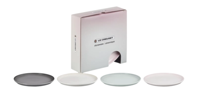 Breakfast Plate Le Creuset Coupe Multi-coloured 22 cm (Set of 4)