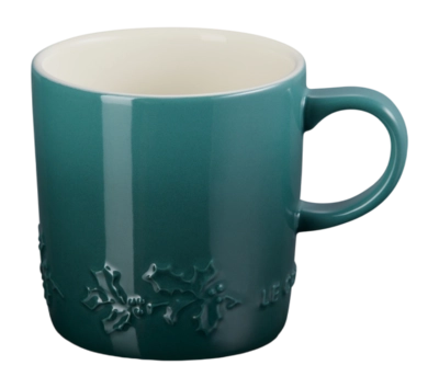 Mok Le Creuset Winter Holly Collection Artichaut 350ml (4-Delig)