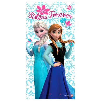 Strandlaken Frozen Sisters Forever Disney