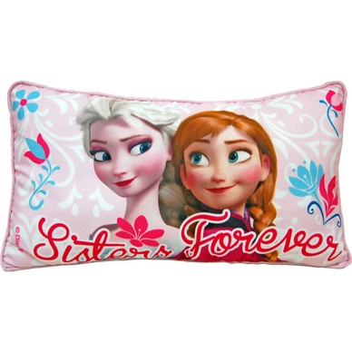 Sierkussen Frozen Sisters Forever Roze (35 x 20 cm)